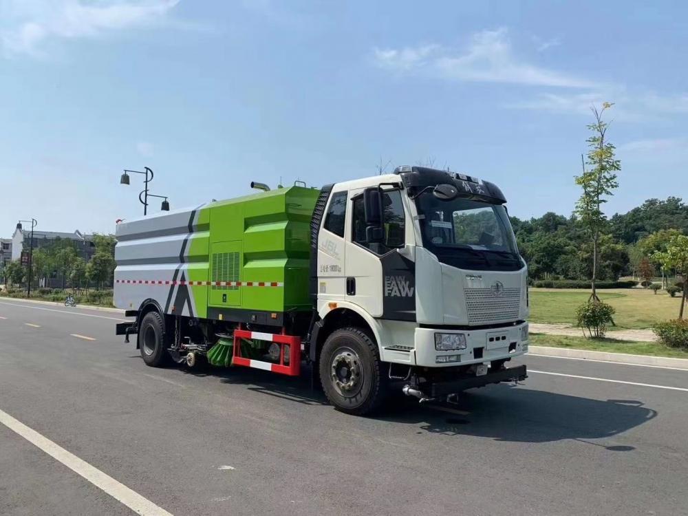 16方洗掃車(chē)-程力解放大型16方洗掃車(chē)廠家價(jià)格