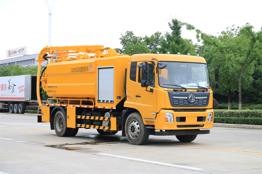 12方清洗吸糞車-程力東風(fēng)12方8+4清洗吸糞兩用車廠家價格